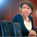 La ex consejera de Hacienda Magdalena Álvarez, ayer en el Parlamento andaluz