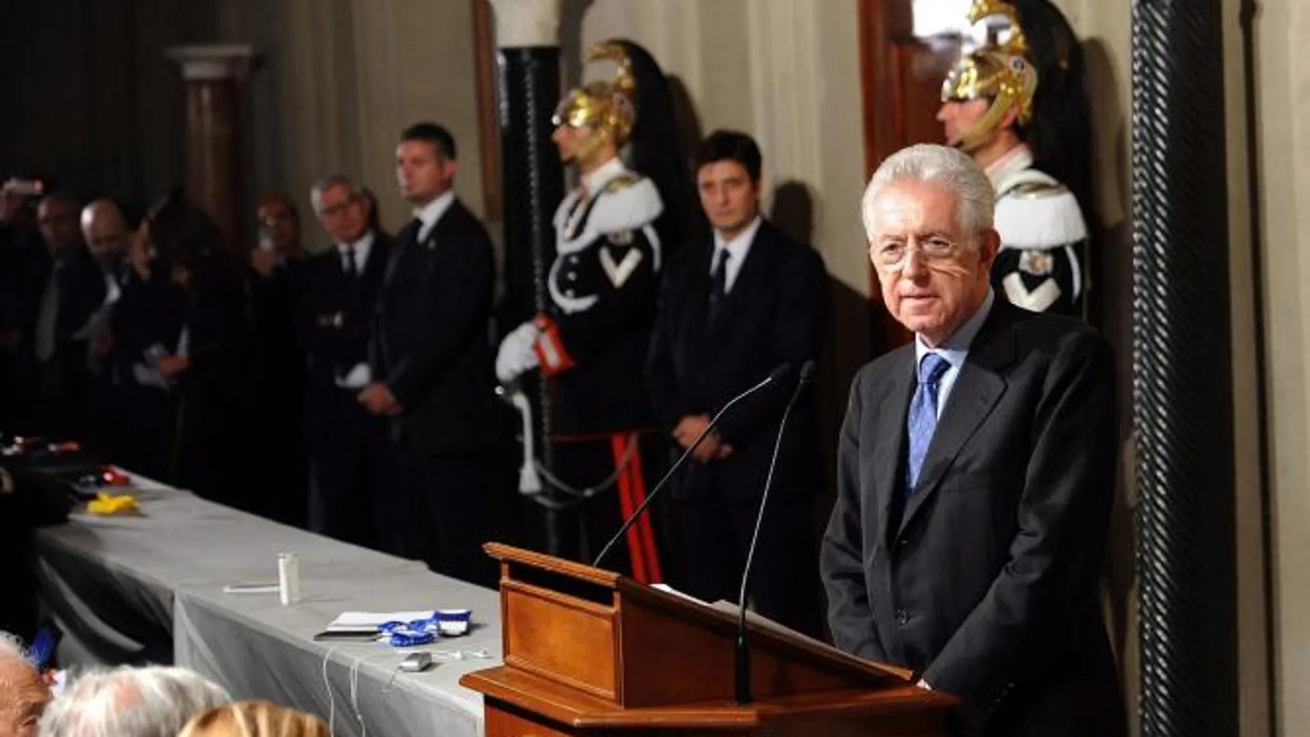 Monti comienza la ronda de consultas antes de formar Gobierno