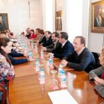 Imagen de la Junta de Gobierno celebrada ayer en la ciudad de Cartagena