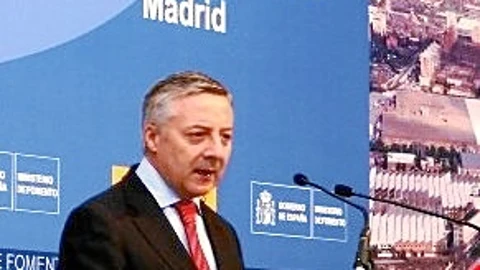 Blanco en el acto de presentación del futuro barrio de Madrid