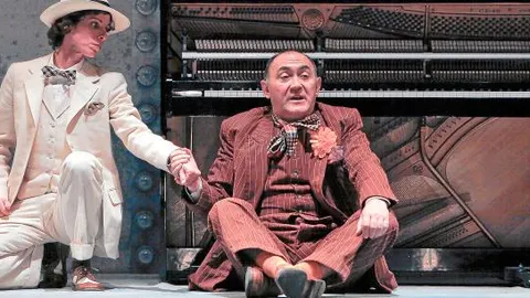 Beatriz Argüello y Arturo Querejeta, en la función