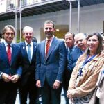 Su Alteza Real el Príncipe de Asturias y el alcalde de Murcia (4d)