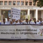 Los médicos de urgencias piden ante el Ministerio ser una especialidad médica