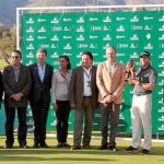El presidente de la Generalitat asistió ayer al Castellón Masters de golf que se celebró en Borriol