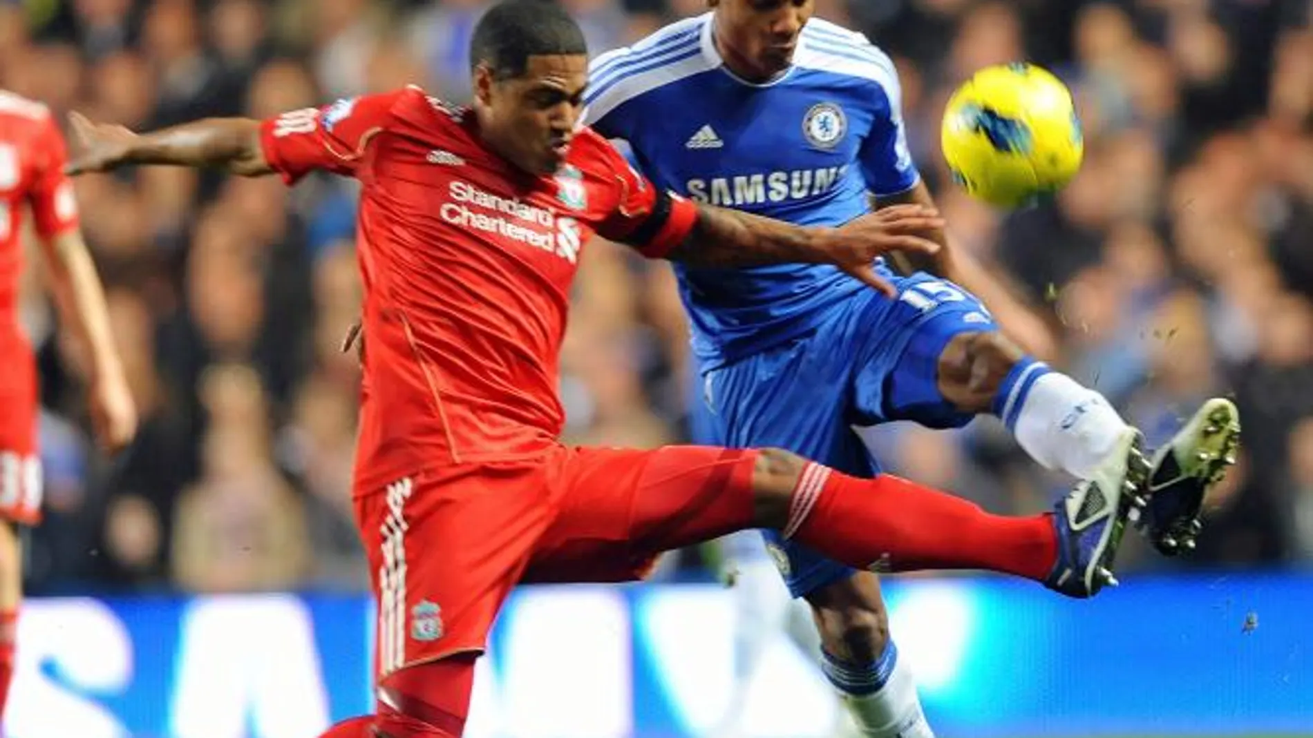 El jugador del Liverpool, Glen Johnson