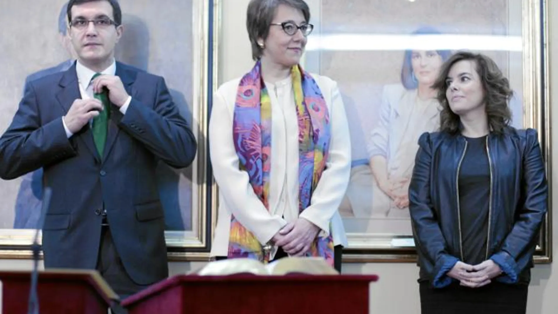 José Luis Ayllón y Carmen Martínez Castro tomaron posesión de sus cargos ayer como secretarios de Estado