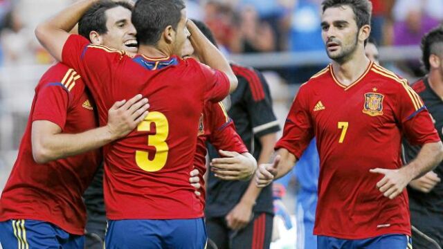 Javi Martínez hace su trabajo
