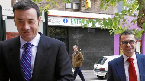 Tomás Gómez, el ex alcalde, y José María Fraile, el actual regidor