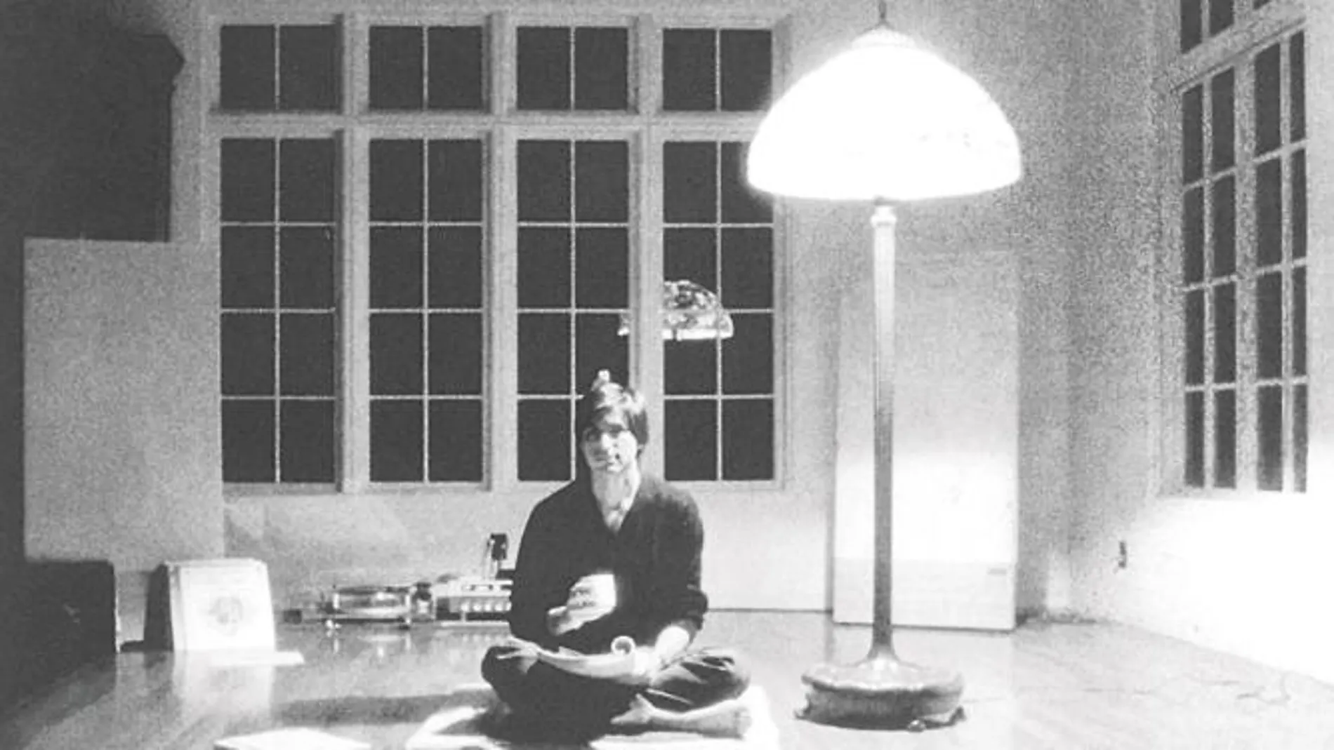Steve Jobs, en su casa de Cupertino, en 1982