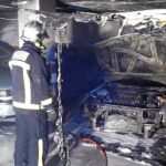 Un incendio en un garaje de Pinto obliga a desalojar a 200 vecinos