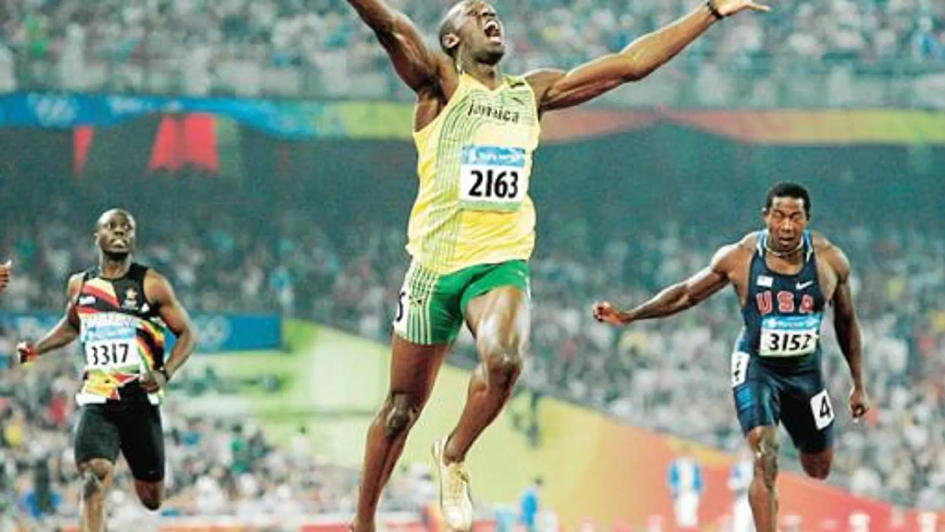 Usain Bolt entró en la historia con tres récords mundiales y tres oros olímpicos