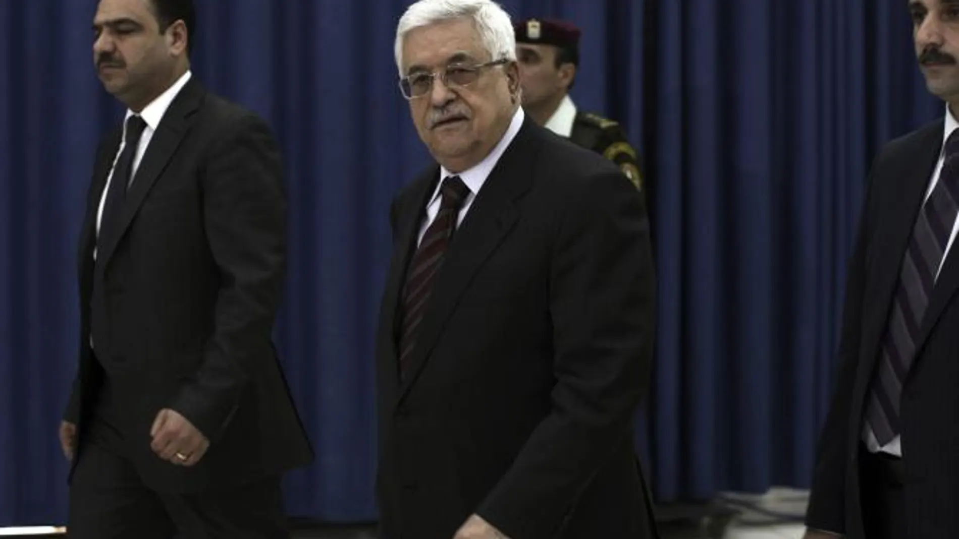 Mahmud Abas, presidente de la Autoridad Palestina