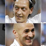 Cristiano, Özil, Kaká, Di María, Benzema e Higuaín