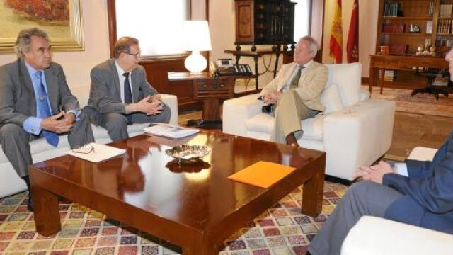 Valcárcel pedirá a la UE que un ramal del Corredor una Cartagena con Madrid