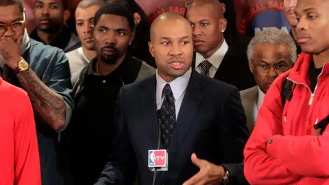 El presidente de la asociación de jugadores de la NBA Derek Fisher