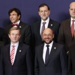 Rajoy, en la foto de grupo de la cumbre europea