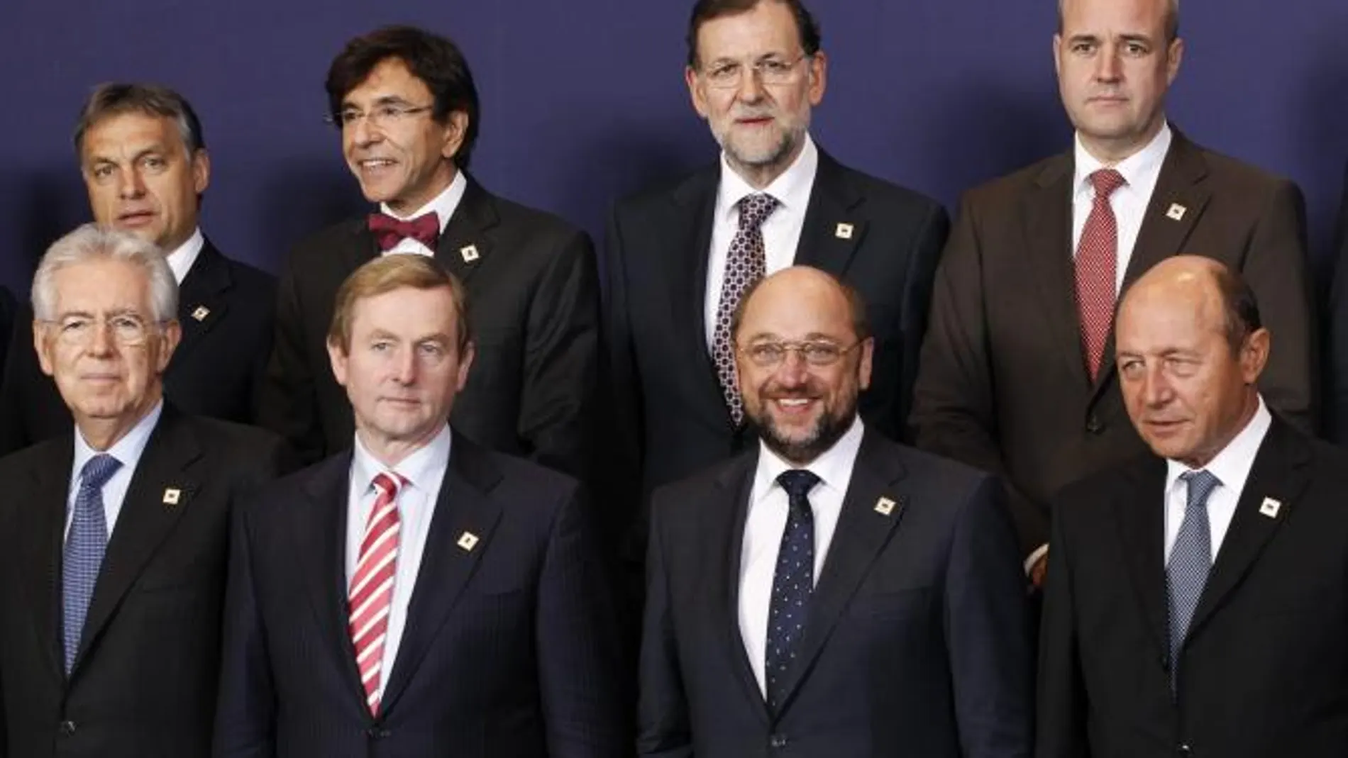 Rajoy, en la foto de grupo de la cumbre europea