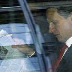Geithner, a su salida de la reunión con el presidente del BCE