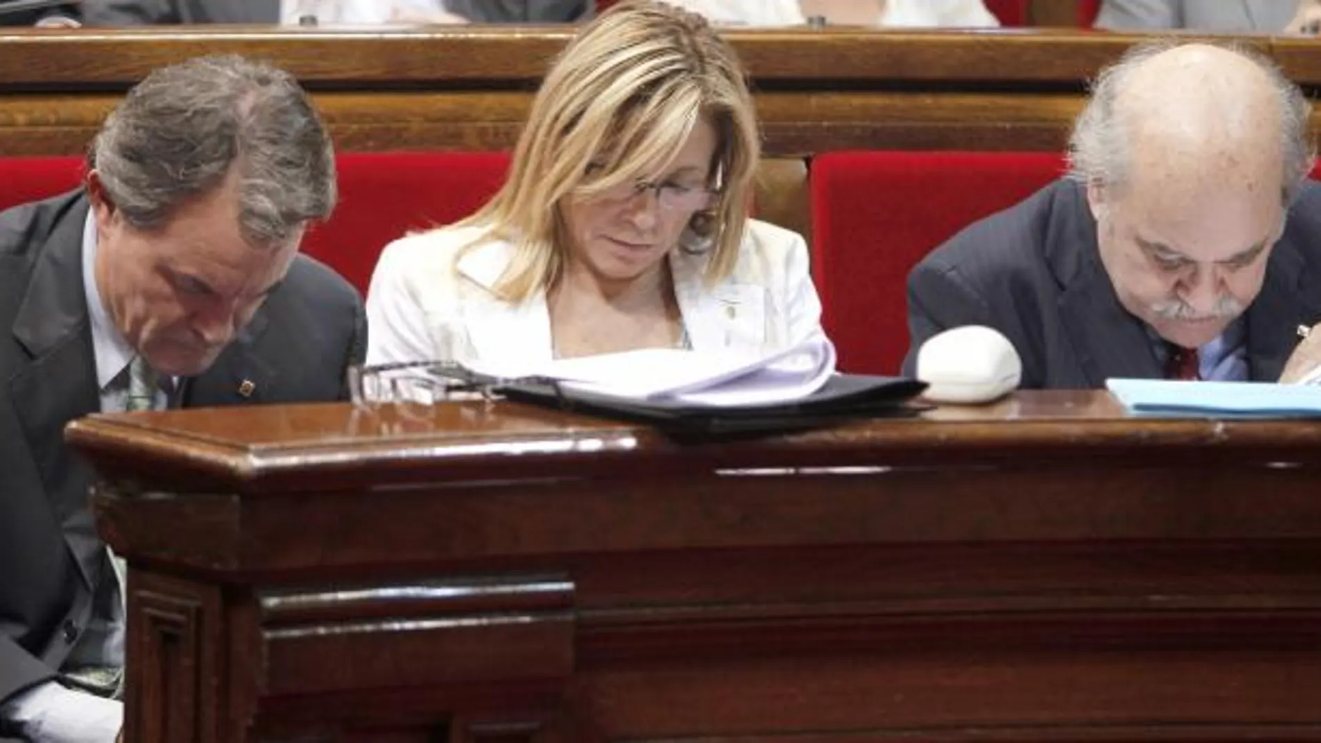 Pleno en el Parlamento de Cataluña