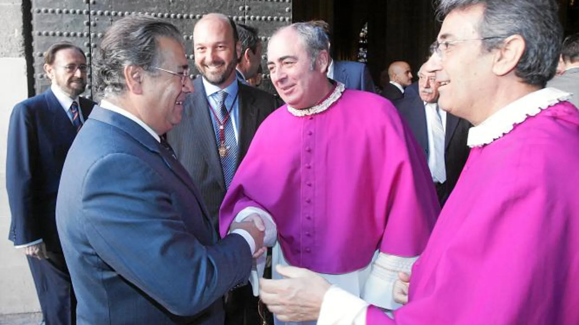 Zoido, ayer, en un acto en la Catedral de Sevilla