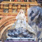 Roban la corona y efectos de la Virgen de la Fuencisla patrona de Segovia