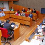 Imagen de una celebración del Pleno Municipal en el Ayuntamiento de Lorca