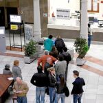Colas en las oficinas de la Agencia Tributaria de Valladolid