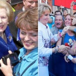 Se ha comparado a Aguirre con Thatcher como líder de gran fuerza. La presidenta ha tenido siempre enorme tirón popular
