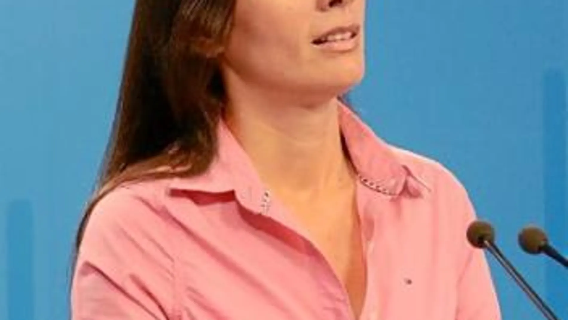 La portavoz del PP-A, Rosario Soto, ayer, en Sevilla