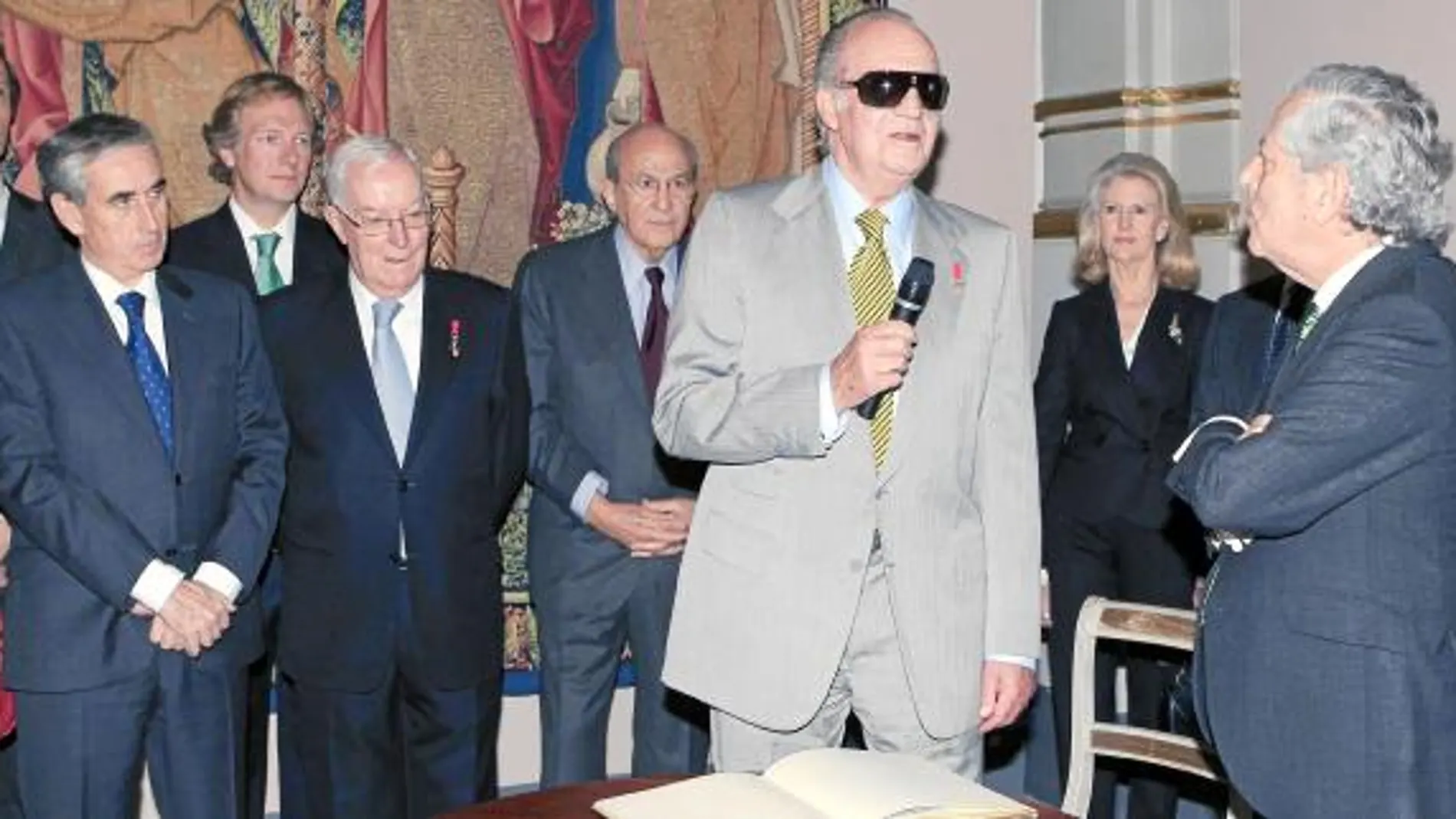 El Rey inauguró el miércoles una exposición de la Fundación Carlos de Amberes