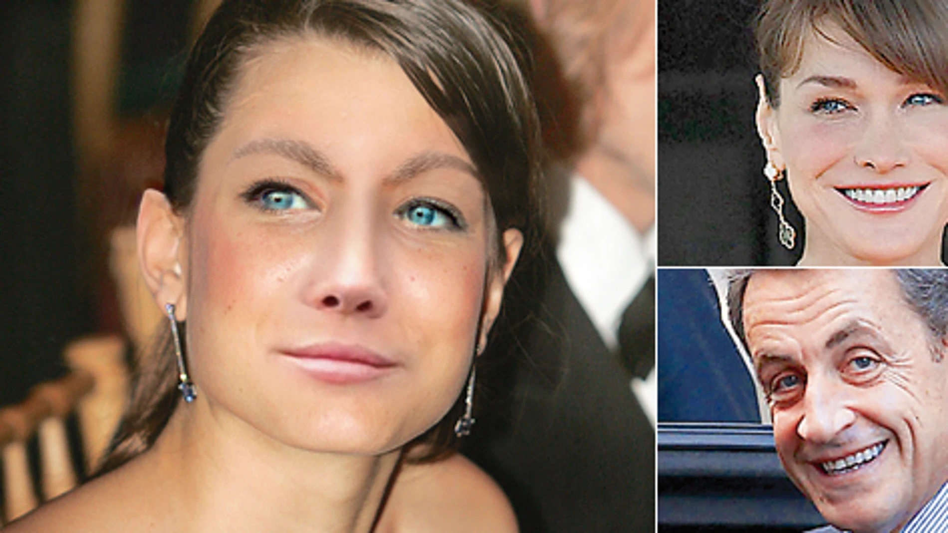 Así será la nueva reina de Francia. Fotomontaje cómo será el rostro de Giulia Sarkozy Bruni