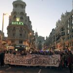 El 25S recorre el centro de Madrid contra «los Presupuestos de la deuda»