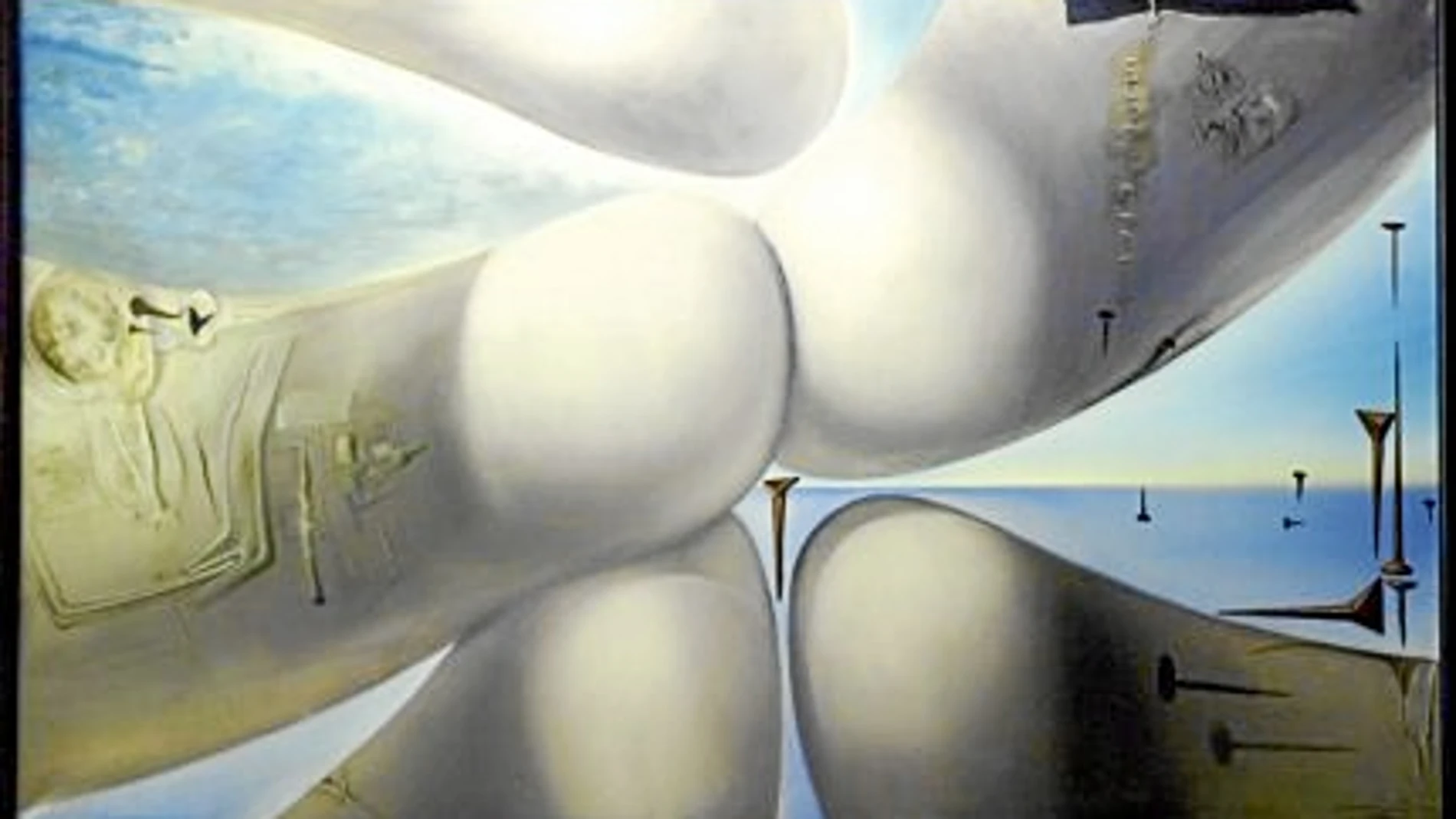 El cuadro «Nacimiento de una diosa», de Salvador Dalí.