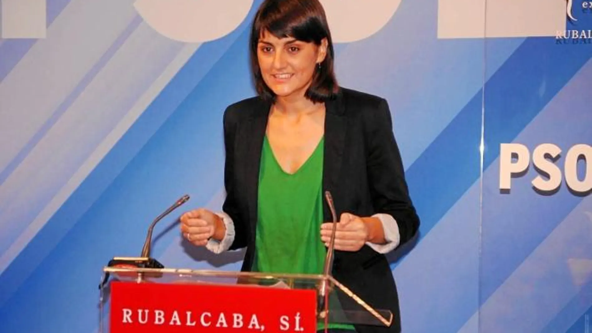 La cabeza de lista del PSOE por Murcia al Congreso, María González Veracruz, en una imagen de archivo reciente