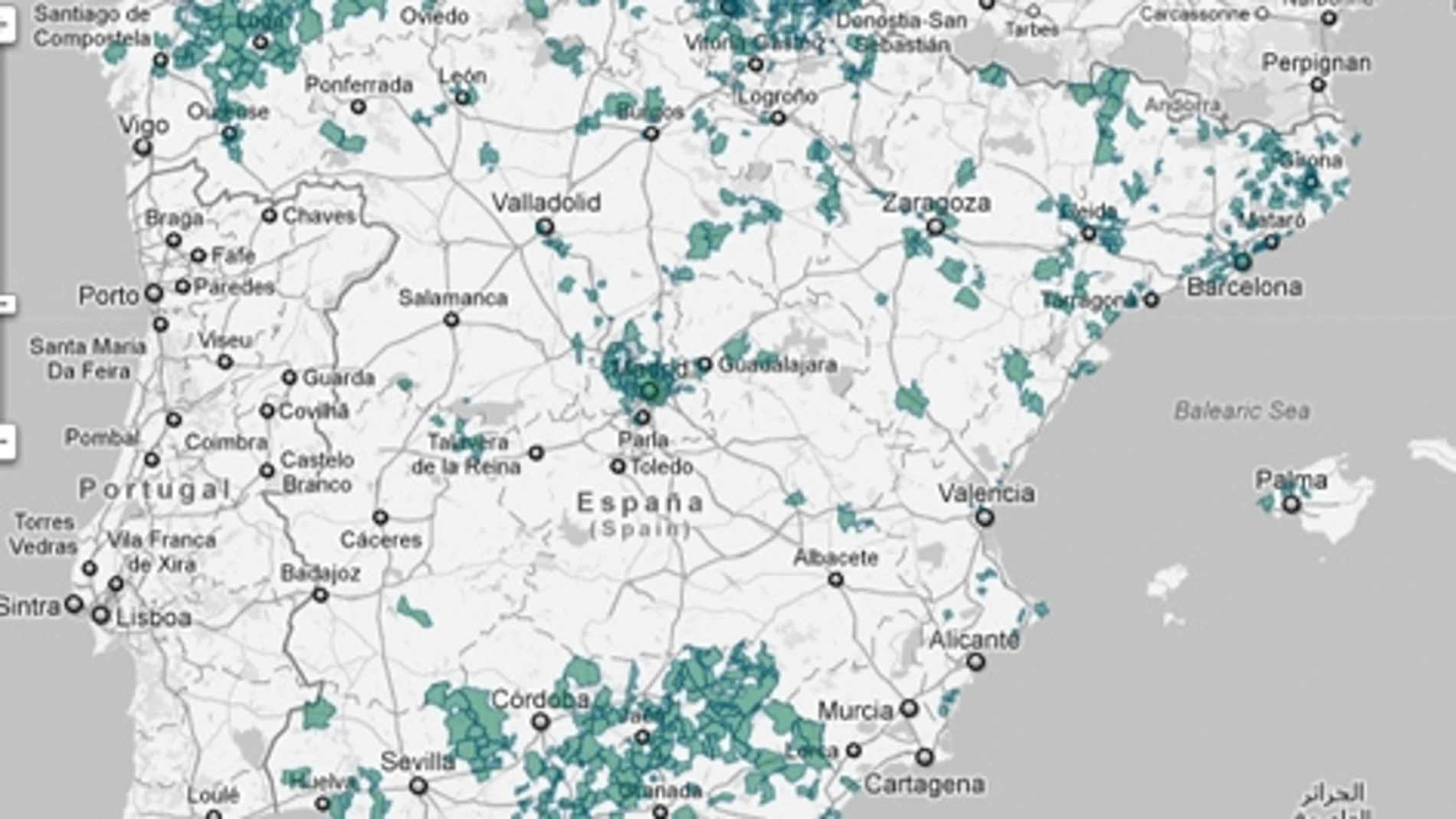 Un mapa revela los «refugios» donde sobrevivir a la crisis