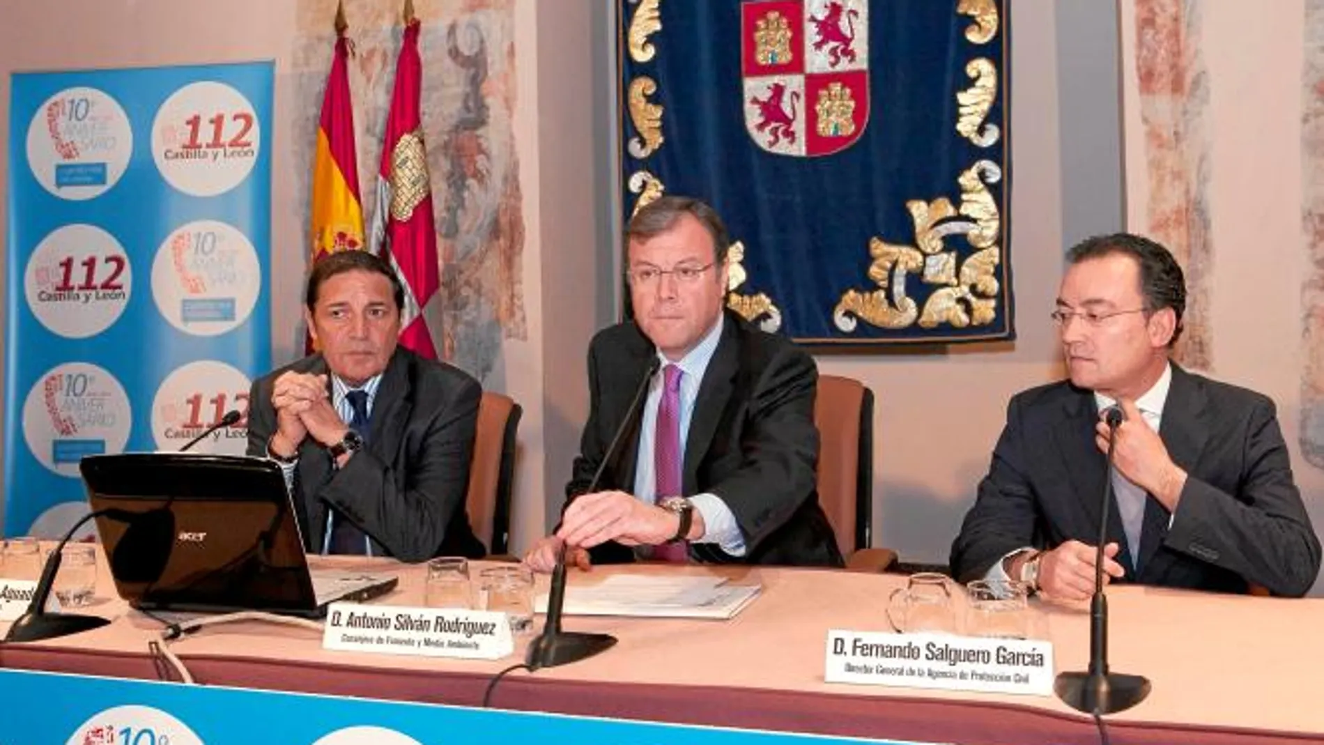 La UE se fija en el potencial eficacia y rapidez del «112» de Castilla y León