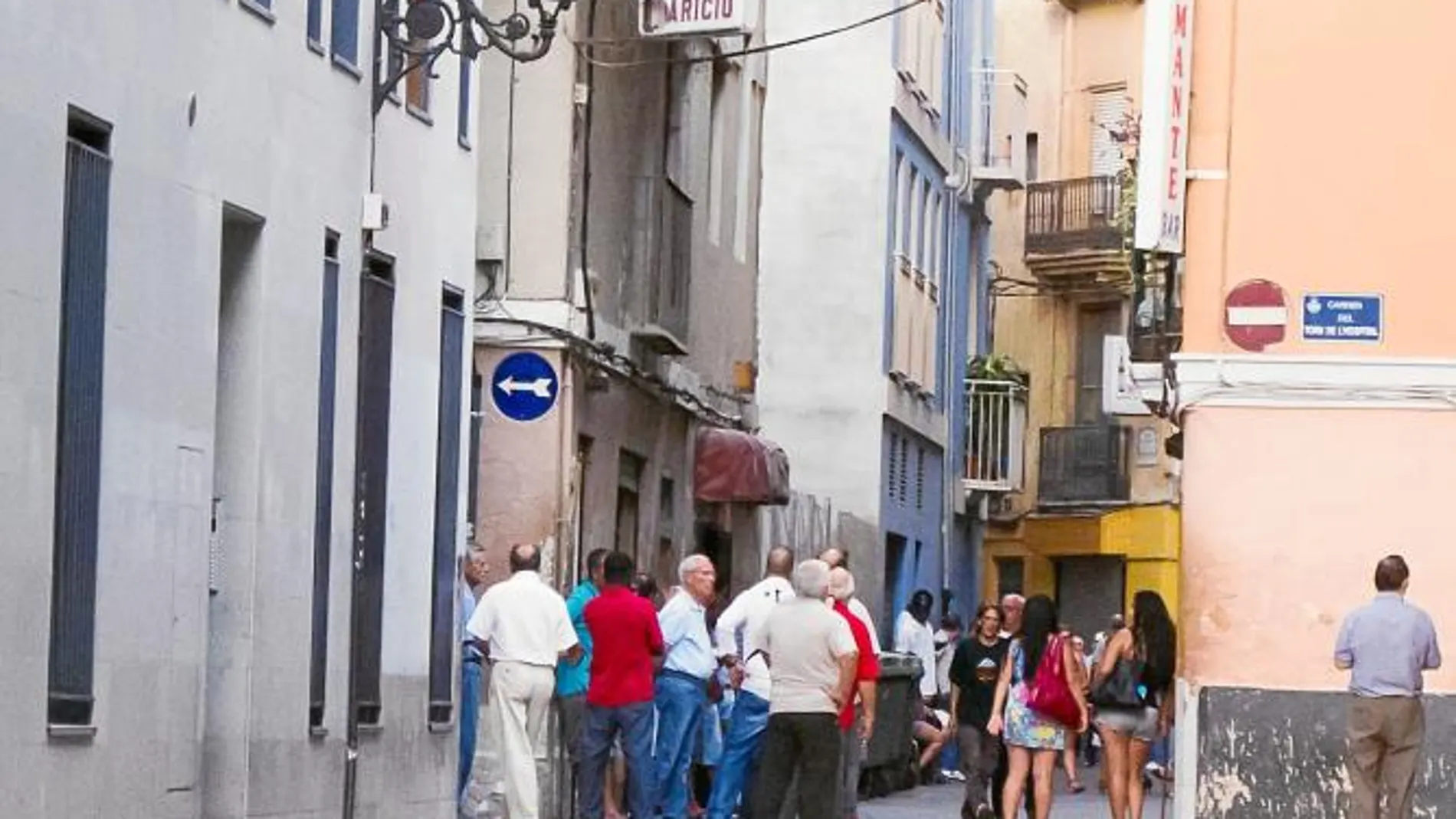 Velluters, principal barrio de Valencia donde ejercen las meretrices