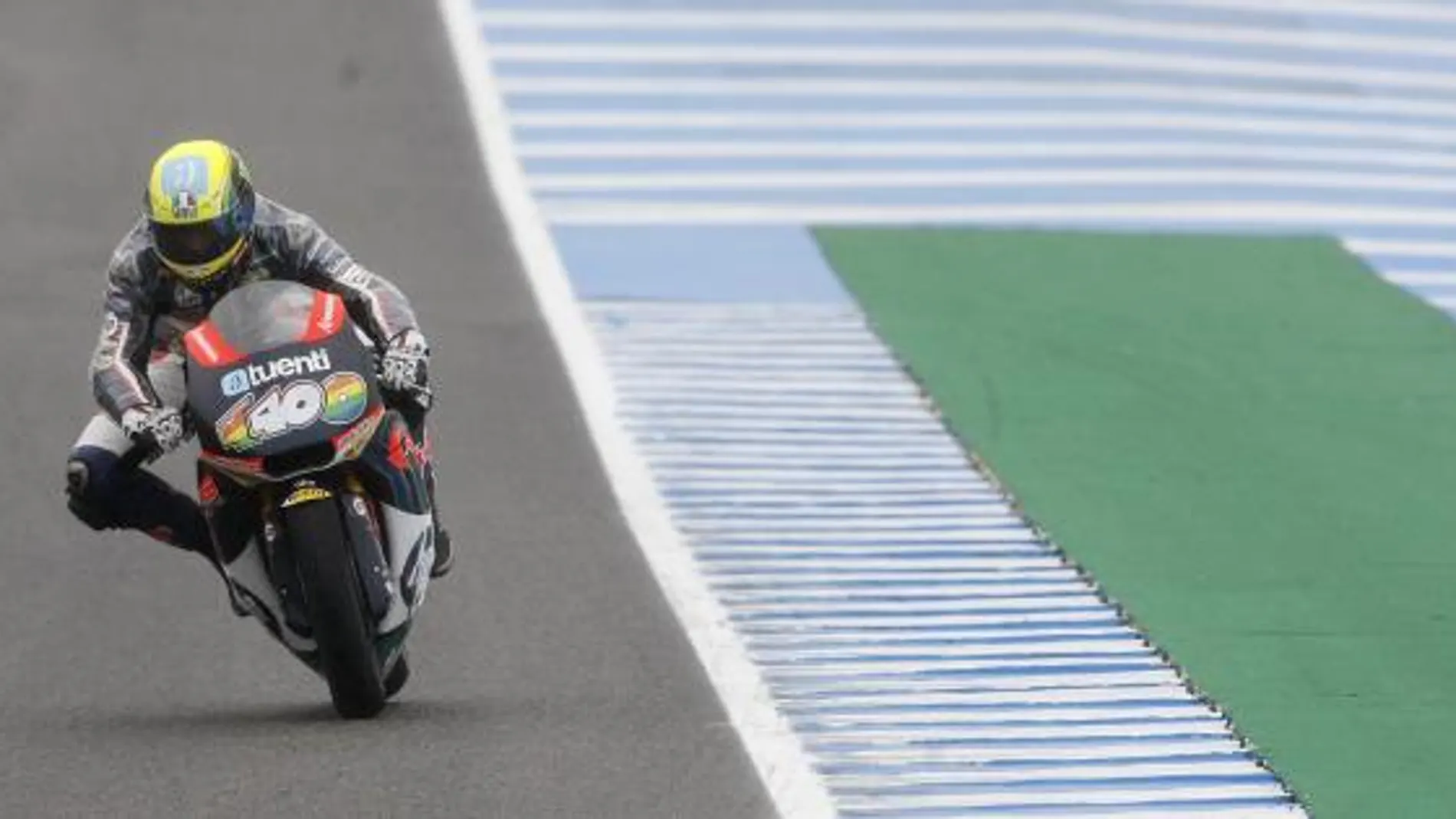 Llovió a gusto de Pol Espargaró