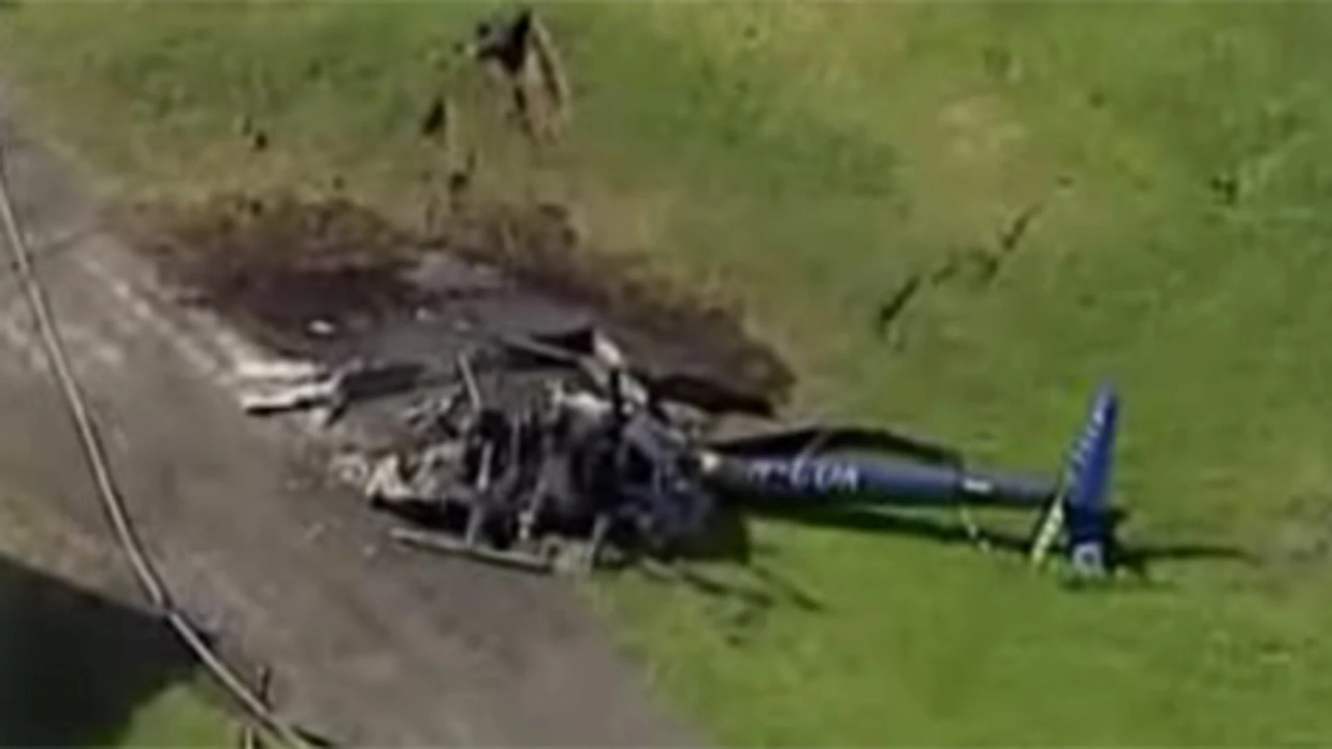 Mueren dos cineastas al estrellarse el helicóptero en el que viajaban