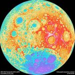 Es la primera ocasión en la que se contempla la topografía lunar con una resolución tan alta