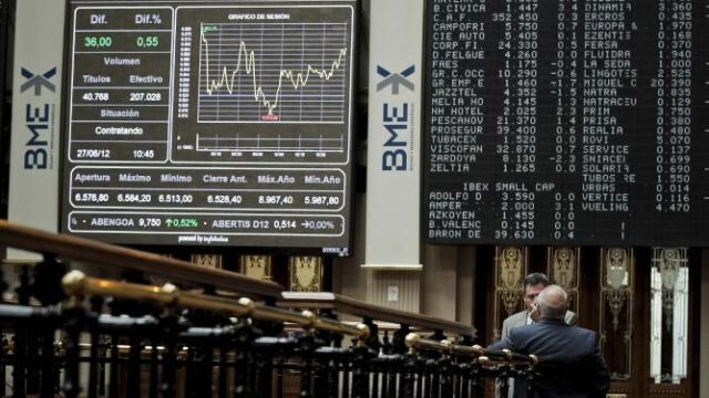 El IBEX sube el 212 % tras aprobar el Eurogrupo la ayuda a la banca española