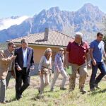El consejero de Fomento y Medio Ambiente, Antonio Silván, visita un Espacio Natural de Castilla y León