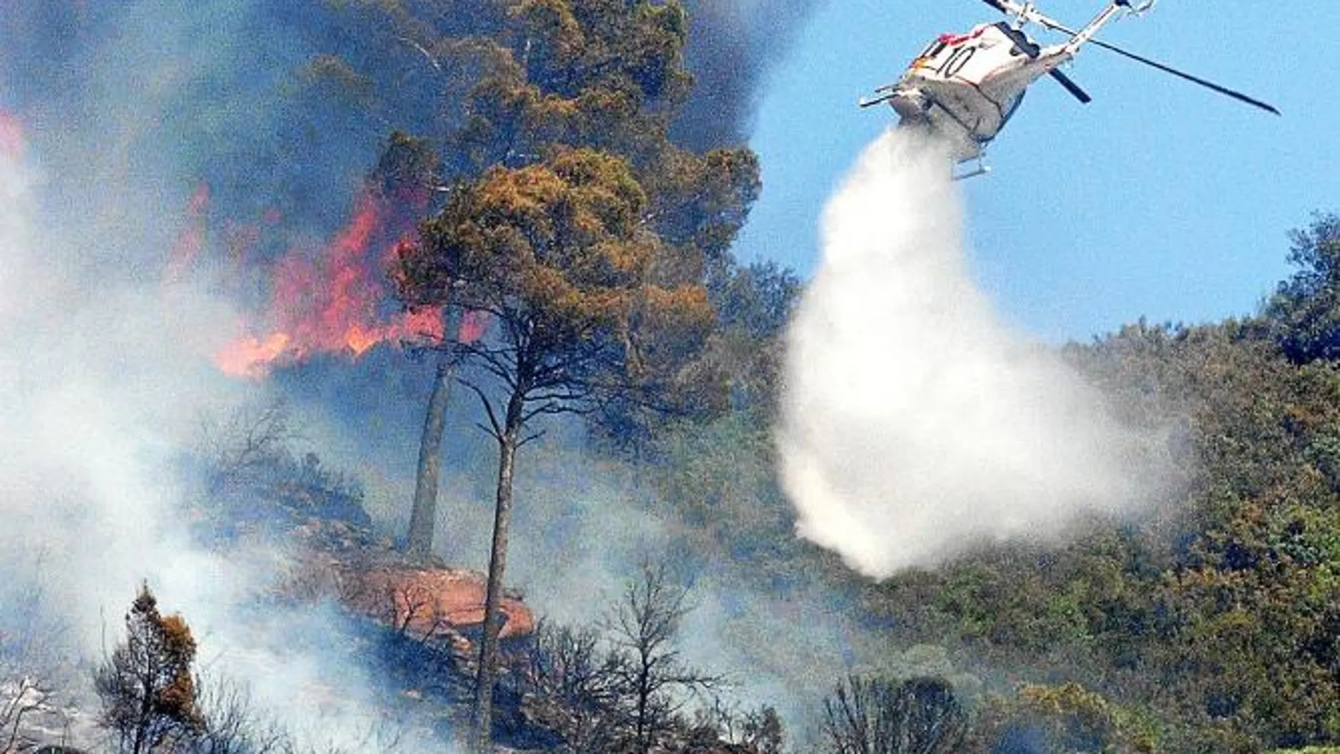 La presenta campaña de incendios no ha sido de las peores de los últimos años en Cataluña