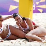Liliana Fernández y Elsa Baquerizo cayeron en octavos de final del torneo olímpico de vóley playa