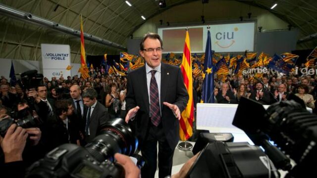 Mas ha congregado unas 2.000 personas en el pabellón Italia de la Fira de Barcelona