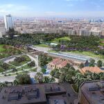 El proyecto de parque encabezado por Gustafson fue el ganador