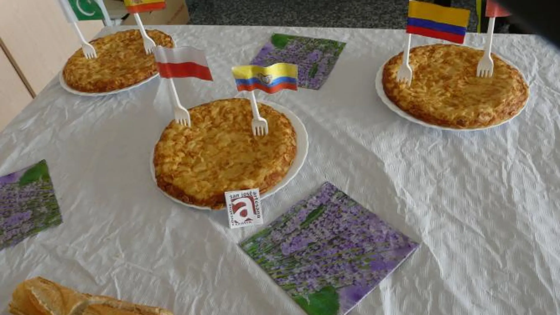Una tortilla por la integración