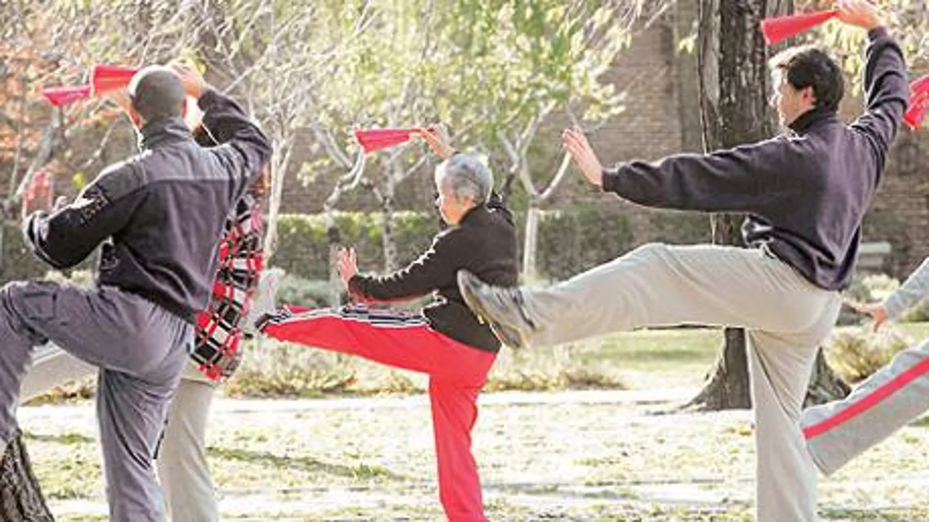 Tai Chi en la tercera edad para fortalecer la musculatura