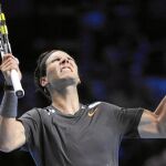 Rafa Nadal arrancó la Copa Masters con victoria