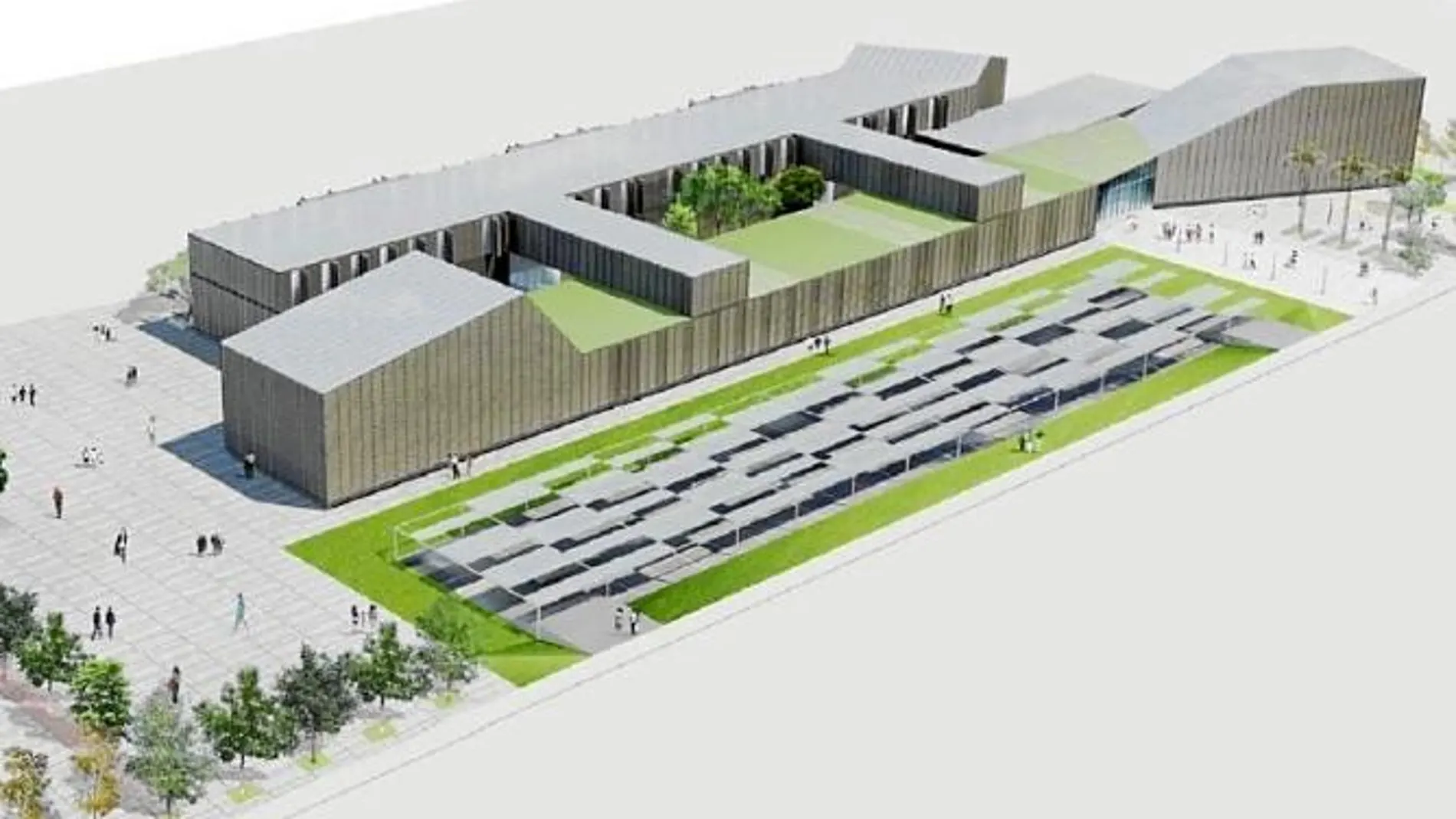 Imagen del proyecto de Contentpolis que albergará el polígono industrial de Los Camachos, en Cartagena